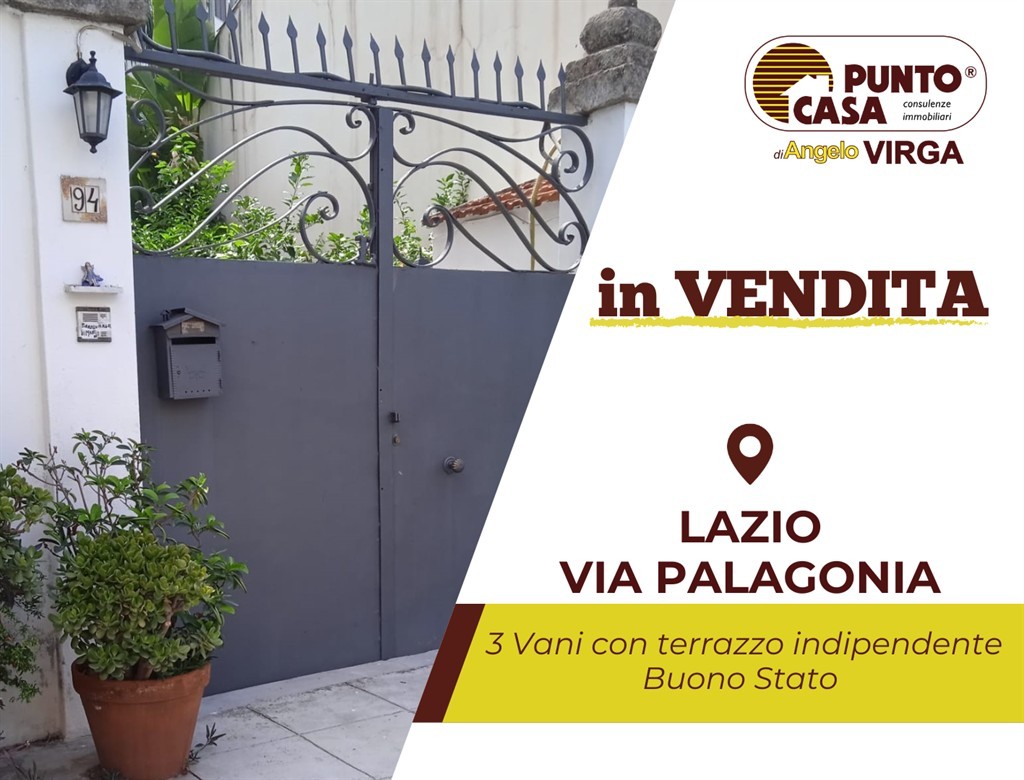 LAZIO - PALAGONIA | Appartamento Trivani Con Terrazzo Indipendente