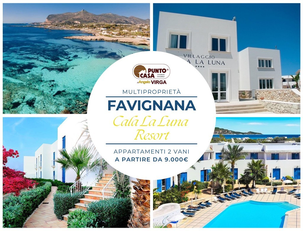 FAVIGNANA RESORT CALA LA LUNA - Multiproprietà a pochi passi dal mare a partire da € 9000