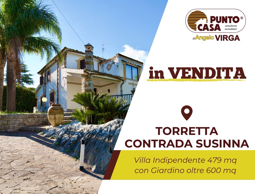 TORRETTA - CONTRADA SUSINNA | VILLA INDIPENDENTE CON GIARDINO